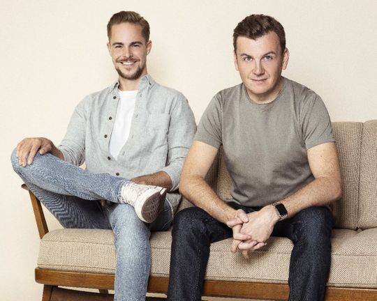 (Die Gründer von Gigs: Dennis Bauer und Hermann Frank (v.l.nr.). Bild: Gigs)