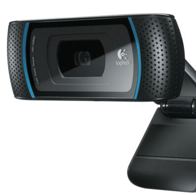 Hochauflösend: Dank der Webcam HD Pro C910 von Logitech soll High-Definition-Video Einzug etwa auf Facebook halten. Mit ihr lassen sich Videos in Full HD 1080p aufzeichnen. (Archiv: Vogel Business Media)