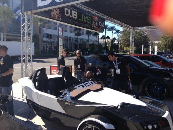 Der Torq Roadster: das elektrisch angetriebene Trike mit 300 kW könnte in einem Batman-Film mitspielen (Bild: Epic Electric Vehicles)