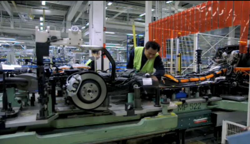 Produktionsprozess des Volvo V60 Plug-in-Hybrid (Bild: Volvo)