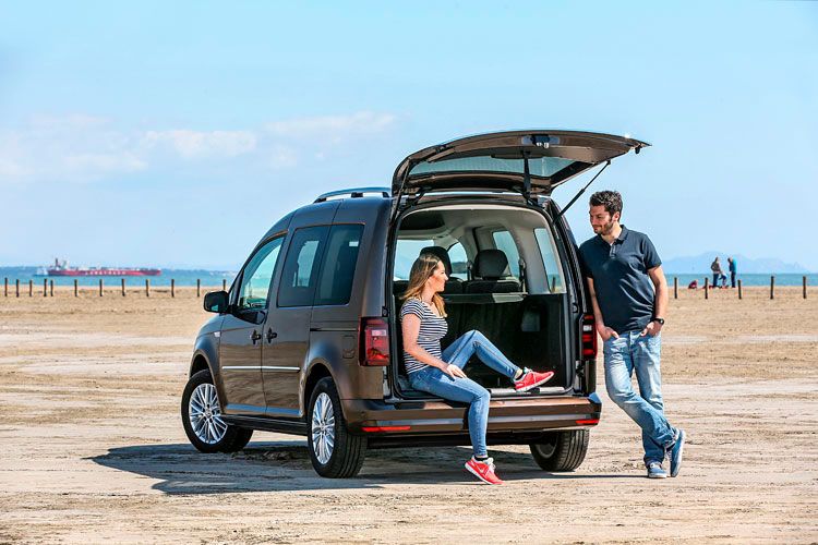 Das Ladevolumen im Caddy beträgt maximal 3.020 Liter. (Bild:Volkswagen)