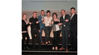 Das Team von AVS-Scholz freut sich über den Gewinn des ersten Autoberufe-Awards. (Zietz/»kfz-betrieb«)