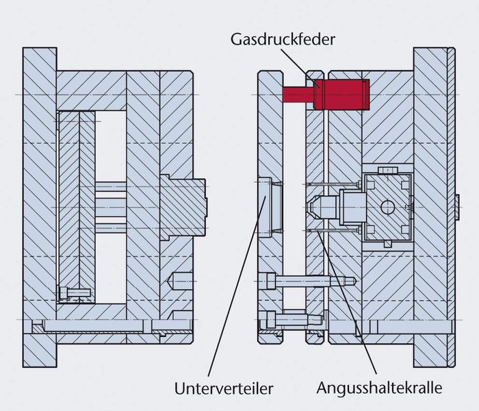 Bild 2: Grundsätzlich ermöglicht eine Gasdruckfeder alle Funktionen, die üblicherweise ein Klinkenzug erfüllt. (Archiv: Vogel Business Media)