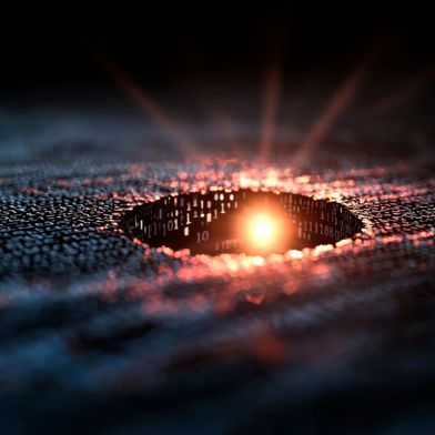 Ohne Post Quantum Cryptography und Quantum Key Distribution tun sich in den Organisationen riesiege Sicherheitslöcher auf.  (Bild: © typepng - stock.adobe.com / KI-generiert)