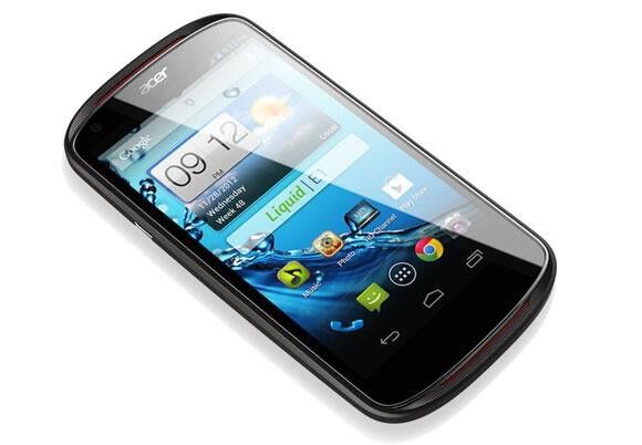 Liquid E1: Das Android Smartphone von Acer wird auch in einer Version mit doppelter SIM-Karte angeboten, etwa für die duale Nutzung als Privat- und Diensthandy. Eine weitere Besonderheit: Die integrierte Kamera nimmt schnelle Bildfolger bis zu 16 Schappschüssen am Stück auf (Acer)