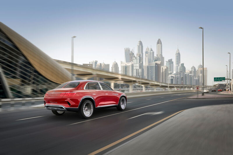 ... „Vision Mercedes-Maybach Ultimate Luxury“ heißt das Fahrzeug. (Daimler)