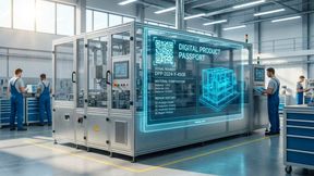 OPC UA und Verwaltungsschale (Asset Administration Shell, AAS) bieten eine Architektur für den Digitalen Produktpass. (Bild: KI-generiert)