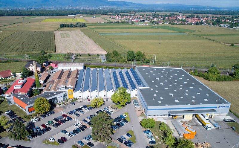 Das Socomec-Werk 3 in Huttenheim (Bild: Socomec)