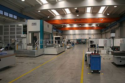 Mechanische Fertigung der Winkelfräsköpfe im Werk Brescia. (Archiv: Vogel Business Media)