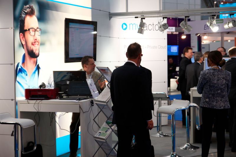 Impressionen der  IT & Business 2015. Die Fachmesse für digitale Prozesse und Lösungen läuft noch bis zum 1. Oktober (Bild: Horn)