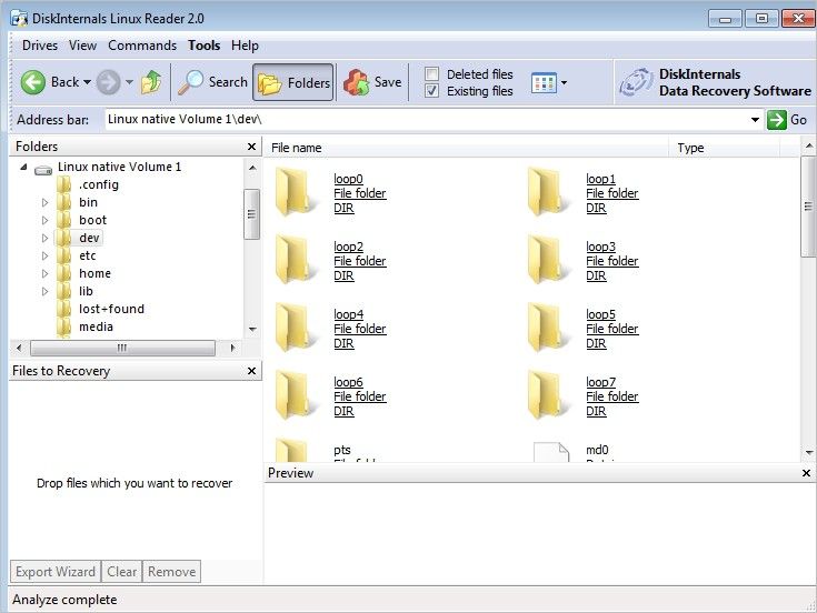 Abbildung 6: Administratoren können auch von Windows aus auf Linux-Partitionen zugreifen und Daten lesen. (Bild: Joos)