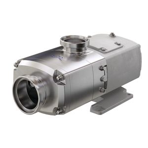 Die Schraubenspindelpumpe Alfa Laval Twin Screw ist für den flexiblen Einsatz in der Milch-, Nahrungsmittel-, Getränke- und Körperpflegeindustrie ausgelegt.
