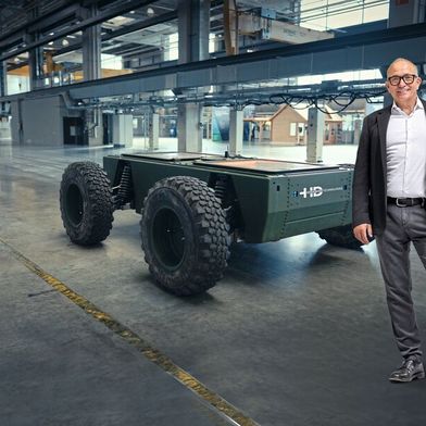 Michael Wellenzohn ist Geschäftsführer bei HD Advanced Technologies, einem Tochterunternehmen der Heidelberger Druckmaschinen AG. Die neu gegründete Gesellschaft soll gezielt Märkte in den Bereichen Sicherheit, Verteidigung, Energie, Ladeinfrastruktur und industrielle Systemlösungen erschließen. Heidelberg sieht den strategischen Mehrwert dabei unter anderem in seiner Fähigkeit, bestehende industrielle Infrastruktur, qualifizierte Fachkräfte und Fertigungskapazitäten kurzfristig hochzufahren. (Bild: Heidelberger Druckmaschinen AG  )