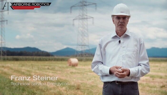 Franz Steiner, Technischer Service, Energycon: „Meine Aufgabe ist die Überprüfung (Bild: Airborne Robotics)