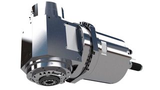 Die 3DC-Baureihe von Weiss – Drehfrässpindeln mit integrierter B-Achse – gibt es dank diverser Weiterentwicklungen jetzt als modulare Standardlösung für alle Hersteller von Drehmaschinen. Bislang gab es diese Technologie nur als kundenspezifische Entwicklung. (Bild: Weiss Spindeltechnologie)