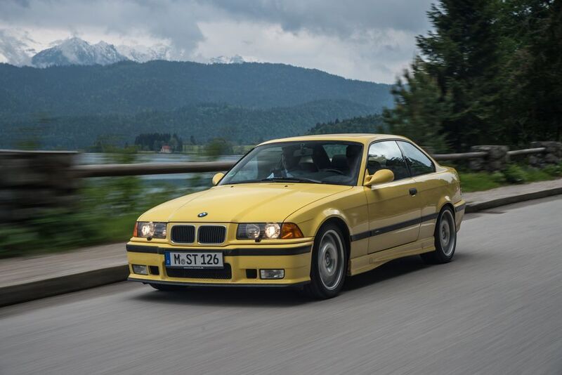 1992 startete als Nachfolger die M3-Version des E36. (BMW)