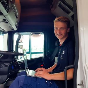 Andreas Schuck geht bei den Nutzfahrzeug-Spezialisten an den Start.(Bild:  Werth – Worldskills Germany)