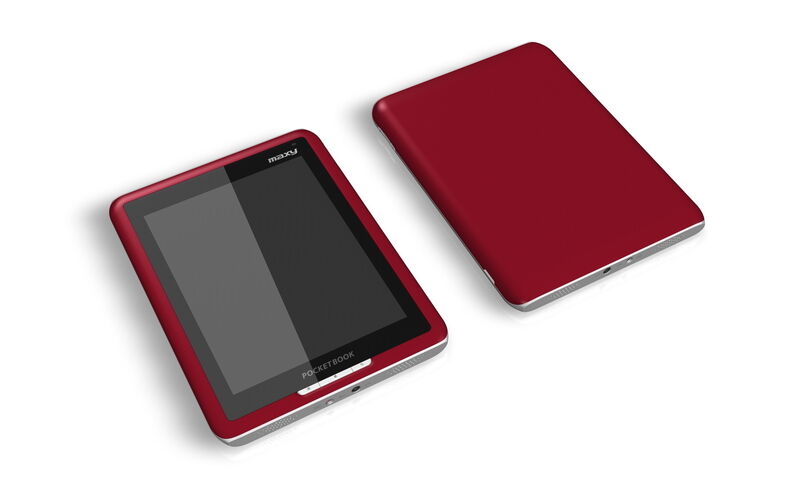 Farbig ist bei dem E-Reader PocketBook IQ nicht nur die äußere Hülle, sondern vor allem auch das TFT-Display im Format sieben Zoll. Befüllen lässt sich das Gerät über den E-Book-Store www.bookland.net (Archiv: Vogel Business Media)