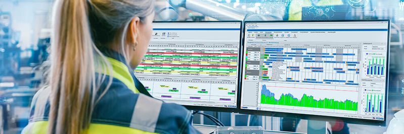 APS Fedra ist plattformbasiert und funktioniert sowohl stand-alone als auch in Kombination mit dem Manufacturing Execution System (MES) Hydra von MPDV. (Bild:  MPDV)