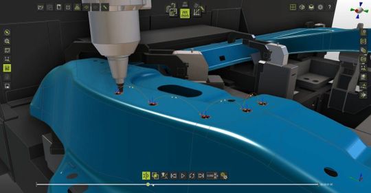 (Mit der Funktion Fastsuite Circular Linking Motions (Unterstützung linearer und kreisförmiger Näherungen zur Berechnung der Werkzeug-Wegbewegungen) kann die Gesamtzykluszeit auf vielen Werkzeugmaschinen deutlich reduziert werden. Bildquelle: Cenit)