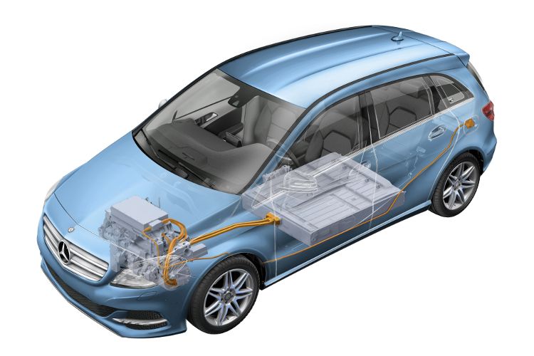 Bei Mercedes wird die B-Klasse nach heutiger Planung erst ab 2014 elektrisch angetrieben. Bis dahin bietet der Hersteller den ... (Foto: Daimler)