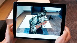 Audi setzt bei der Schulung des Handels rund um den neuen Audi A3 unter anderem auf  Augmented Reality. (Bild: Audi)
