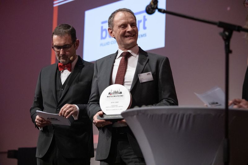 Den Meilenstein in der Kategorie Ventiltechnik/Fluid Control erhält Bürkert. (Bild: PROCESS)