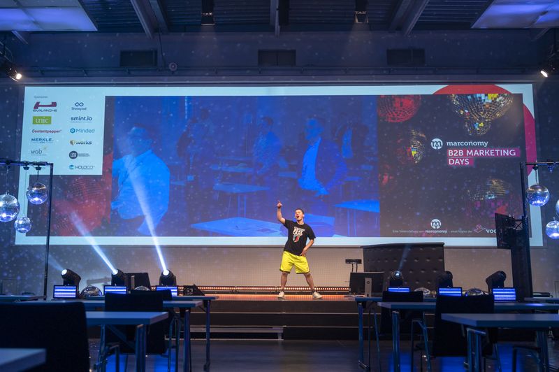 Impressionen von den B2B Marketing Days 2021. (marconomy © Johannes Untch)