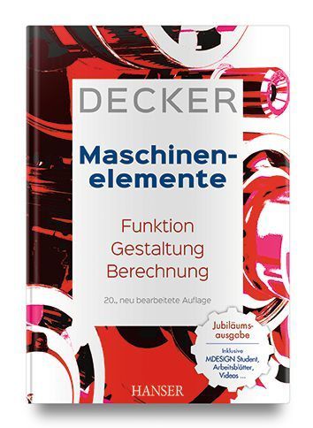 Cover Maschinenelemente (Carl Hanser Verlag)
