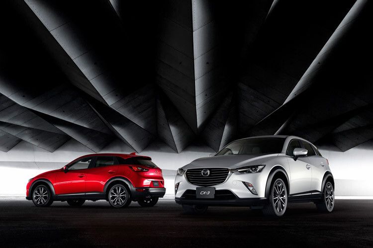 Mazda hat mit dem CX-3 künftig auch ein Mini-SUV im Programm. (Foto: Hersteller)
