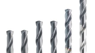 Der Werkzeugdienstleister und Systemlieferant Hahn+Kolb serviert zur Intec 2019 ein umfangreiches Menü aus Spezialitäten für Zerspaner, heißt es. Am Stand von Mazak etwa, sind solche Atorn-HPC-Hochleistungsbohrer in Action zu sehen. (Hahn+Kolb)