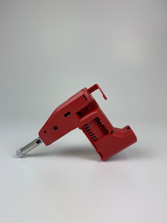 This is the T25 high-speed nozzle from Stratasys, which, in combination with the F770-3D 3D printer, also manufactured by Stratasys, can more than halve component production times.(Image: Stratasys)