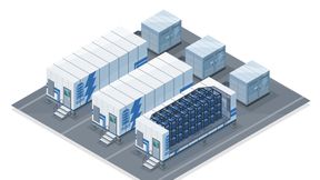Verantwortlich für die Steuerung und Umwandlung des elektrischen Stroms, ist der Wechselrichter das Herzstück eines BESS. (Bild: adobe.stock.com - Allahfoto)