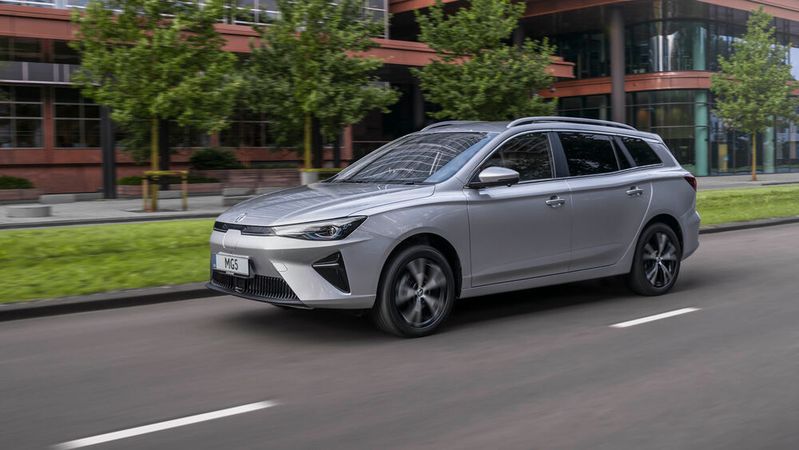 Anfang 2022 startet der MG 5 Electric. Anfang 2022 startet der MG 5 Electric.