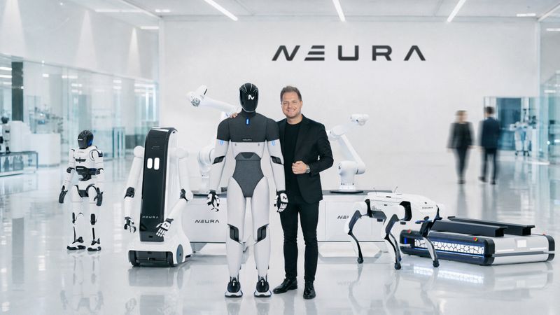  „Wir sind überzeugt, dass Physical AI und kognitive Robotik zu einem der größten Technologiesprünge der kommenden Jahrzehnte führen werden“, David Reger, Gründer und CEO von Neura Robotics(Bild:  Neura Robotics)