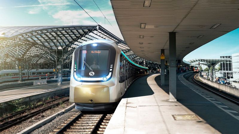 Alstom und Knorr-Bremse starten ihre Zusammenarbeit für die neue S-Bahn-Flotte im Rheinland und Ruhrgebiet. (Bild:  Alstom Advanced & Creative Design)