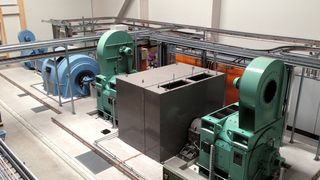 Bei der Konzeption des neuen Motoren-Prüfstands verwendete man bestehende Anlagenteile erneut, um die Kosten in einem vertretbaren Rahmen zu halten. (ABB)