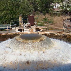 Water treatment plant at Bauda