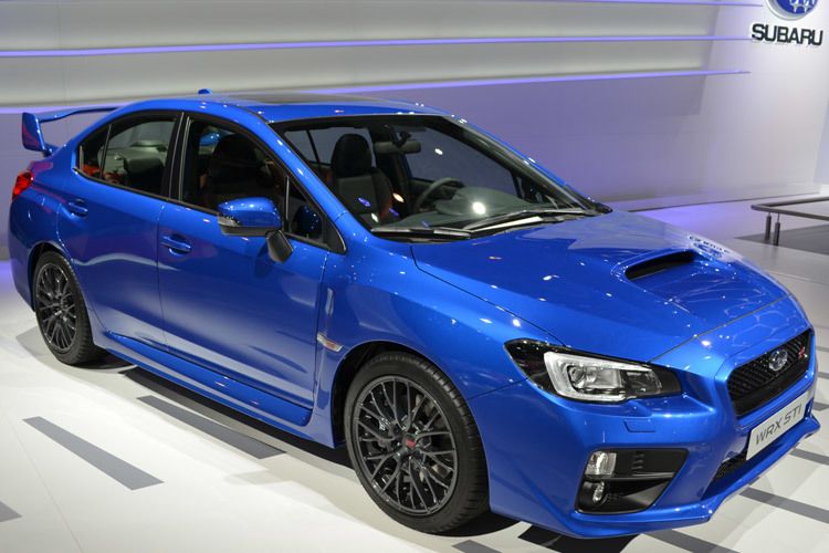 Der neue Spitzen-WRX „STI“ hat im Vergleich zum Basismodell unter anderem eine leichtere Karosserie und einen längeren Radstand. (Foto: Rehberg)