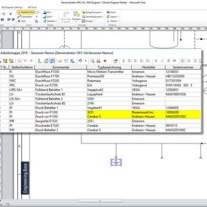 Änderungen in der realen Anlage schlagen sich direkt in EBs Dokumentation nieder.
