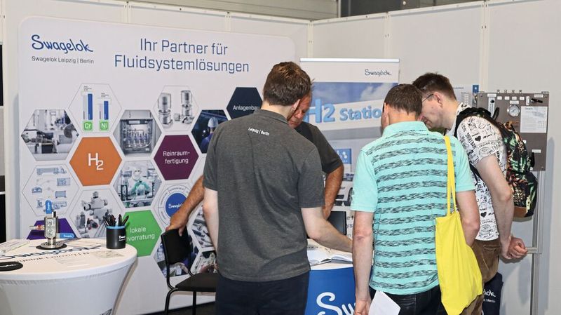 Impressionen der Meorga in Halle. (Bild: Kempf / PROCESS)