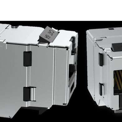 Die Panduit SKJ6X88BL RJ45-Keystone-Buchse. (Bild: Panduit)