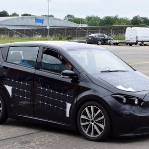 Einen Schönheitspreis dürfte der kastenförmige Kleinwagen wohl nicht gewinnen, aber Nachhaltigkeitspreise vielleicht schon.(Bild:  Jan Rosenow)