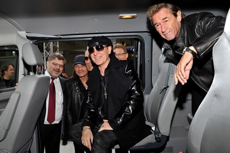 Auch Peter Maffay schaute vorbei. (Foto: Volkswagen)