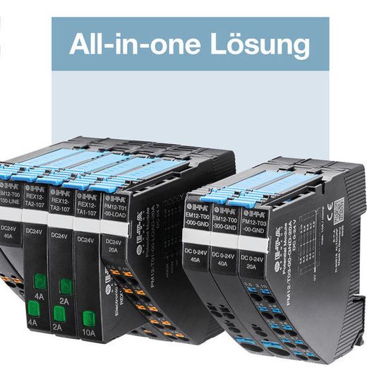 Bild 1: Das REX-System ist eine normgerechte elektronische All-in-one-Lösung für den Leitungsschutz. Bild 1: Das REX-System ist eine normgerechte elektronische All-in-one-Lösung für den Leitungsschutz.