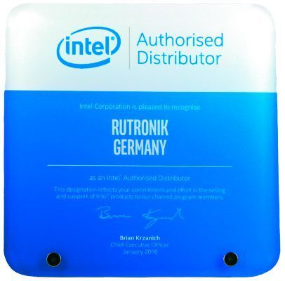 Auszeichnung: Rutronik ist Authorised Distributor von Intel. (Bild: Rutronik)