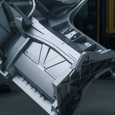 Der neue Werkzeugstahl MT1 wurde für Strukturgussteile, Gigagussstücke und Hochleistungskomponenten für elektrische Antriebssysteme entwickelt. (Bild: GMH Gruppe)