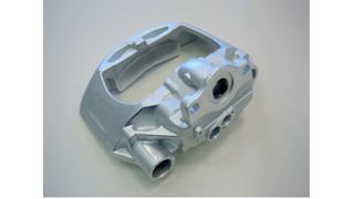 Teil einer Bremsanlage mit spezieller Z-Protection-Oberfläche. Mehr über diese Oberflächen zeigt Zeschky an seinem Stand auf der Hannover-Messe 2015. (Bild: Zeschky)