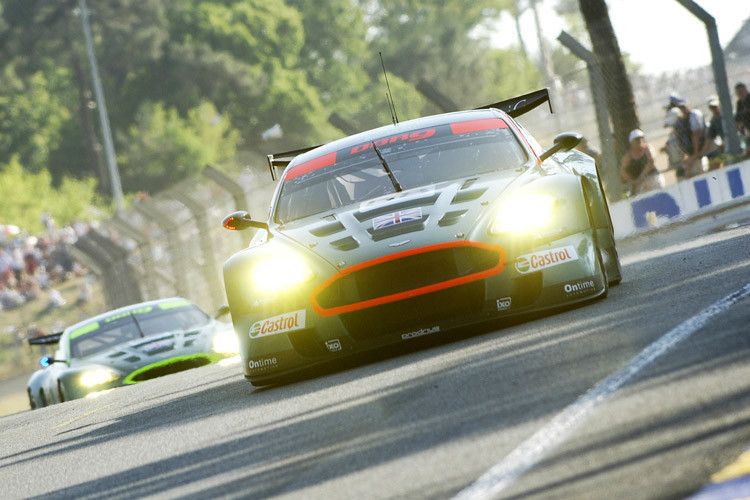 Aston Martin DB R9, Klassensieger bei den legendären „24 Stunden von Le Mans“ in den Jahren 2007 und 2008. (Foto: Aston Martin)