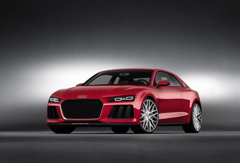Der Audi Sport quattro laserlight concept: Ein Plug-in-Hybrid mit Laserfernlicht und 515 kW Systemleistung (Bild: Audi)